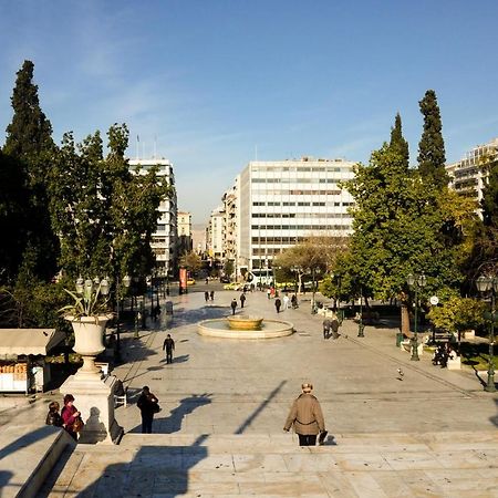 Athens Stylish Studio In Front Of Syntagma Metro Stop For 2 Екстер'єр фото