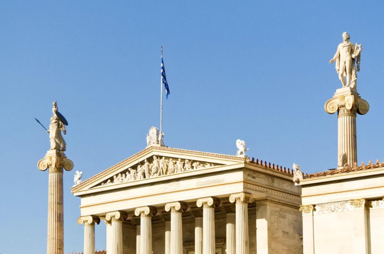 Athens Stylish Studio In Front Of Syntagma Metro Stop For 2 Екстер'єр фото