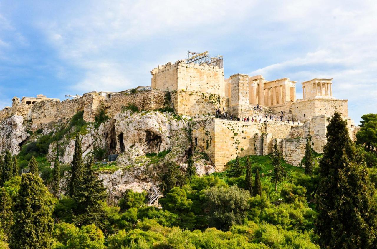 Athens Stylish Studio In Front Of Syntagma Metro Stop For 2 Екстер'єр фото